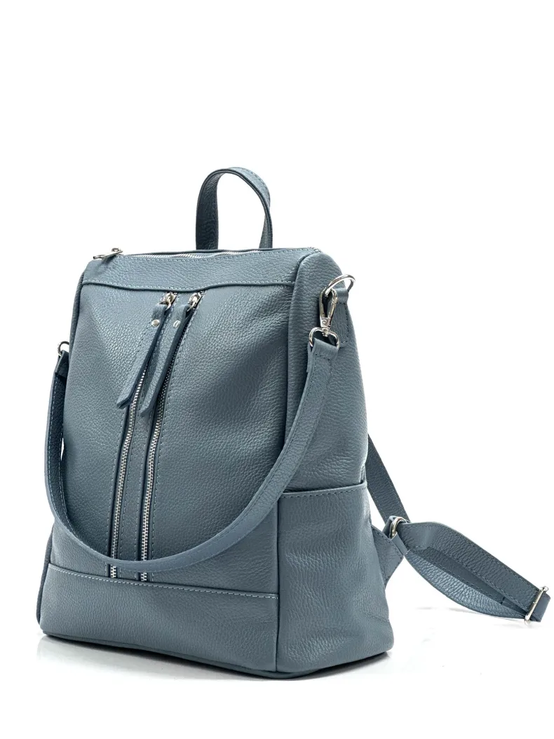 Handcrafted Leather Backpack With Handle