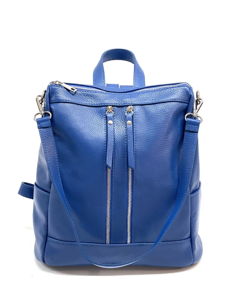 Handcrafted Leather Backpack With Handle