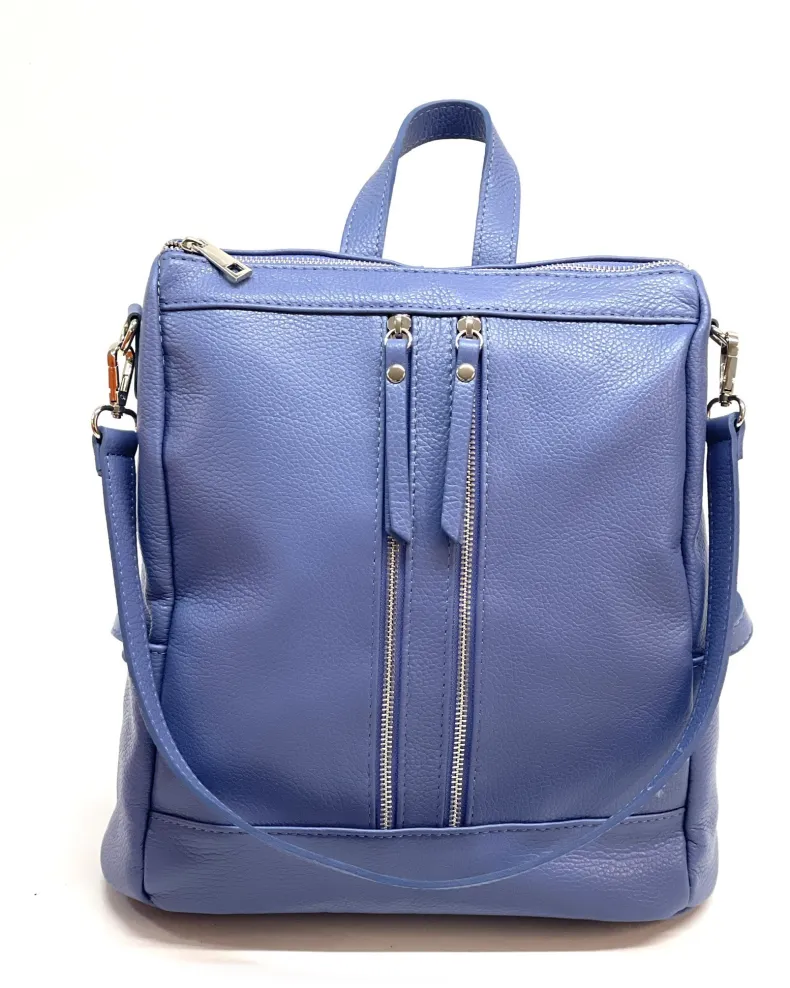 Handcrafted Leather Backpack With Handle