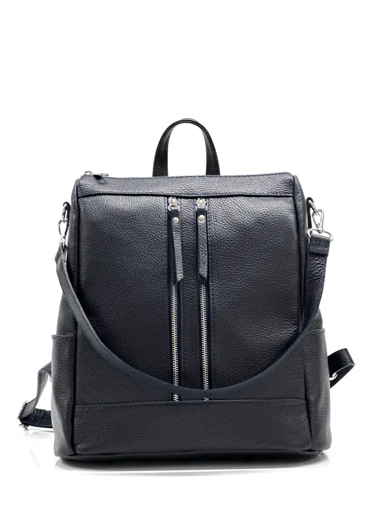 Handcrafted Leather Backpack With Handle