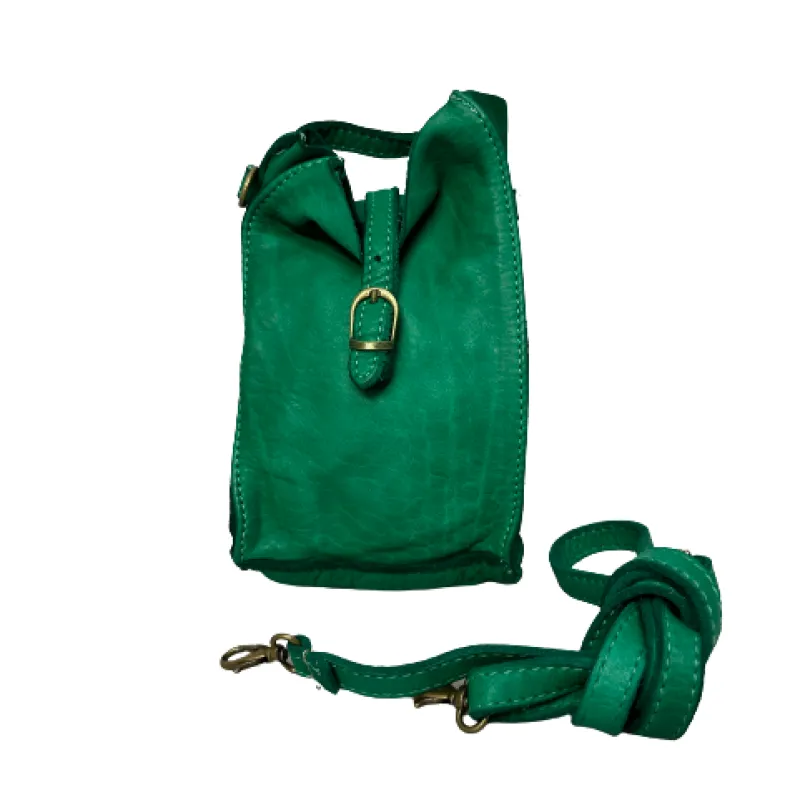 Handcrafted Leather Mobile Phone Bag