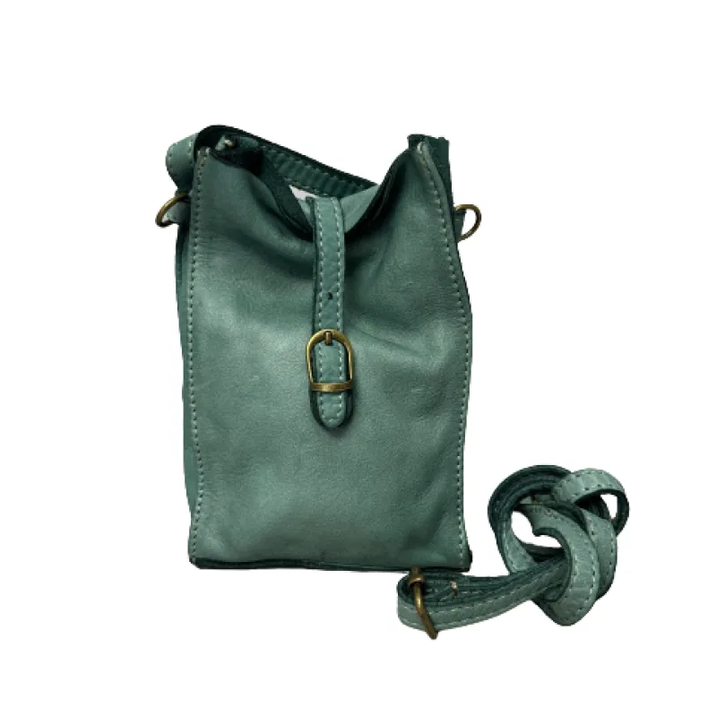 Handcrafted Leather Mobile Phone Bag