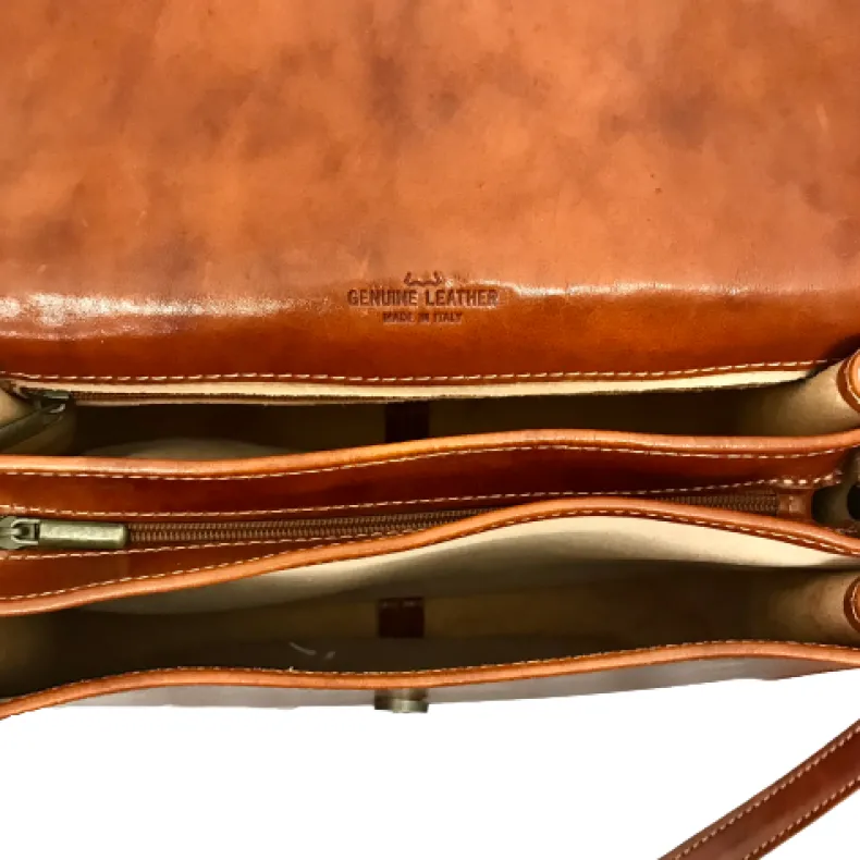 Handcrafted Postman With Shoulder Strap M