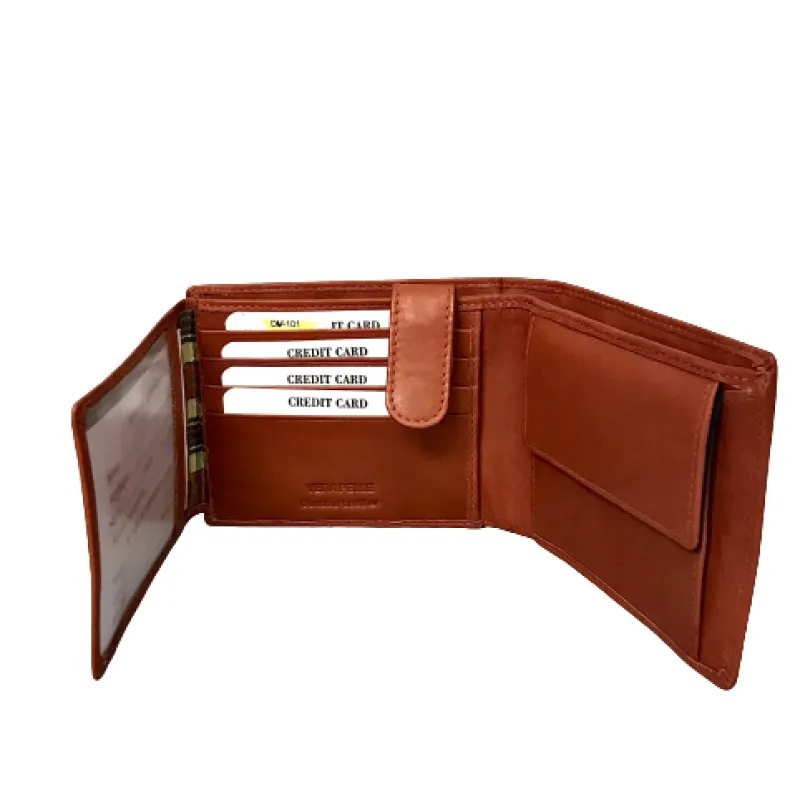 Handcrafted Wallet In Soft Leather