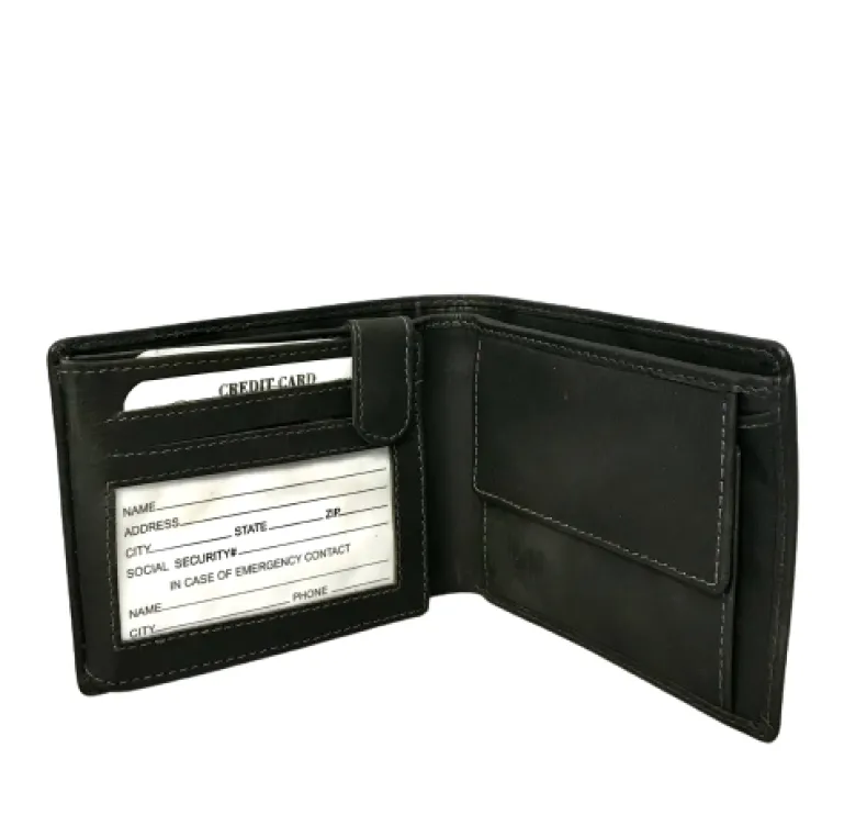 Handcrafted Wallet In Soft Leather