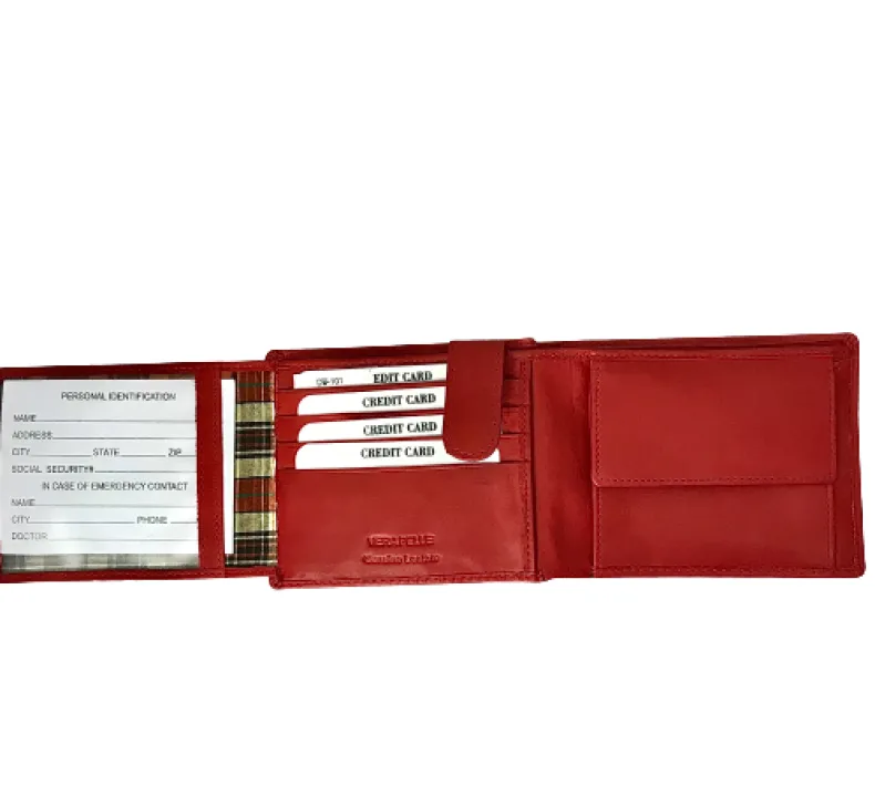 Handcrafted Wallet In Soft Leather