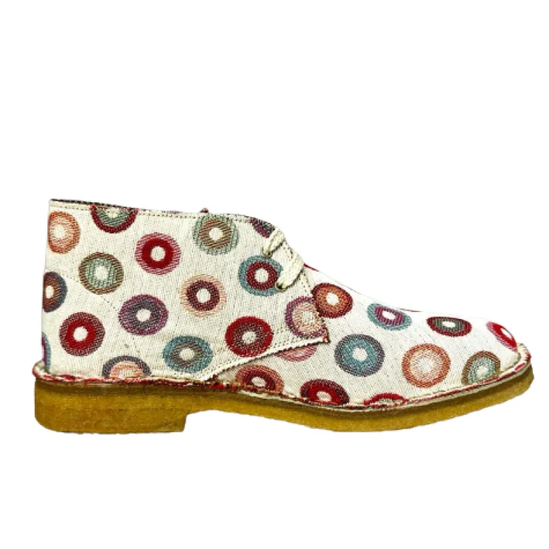 Handmade Ankle Boots Circles