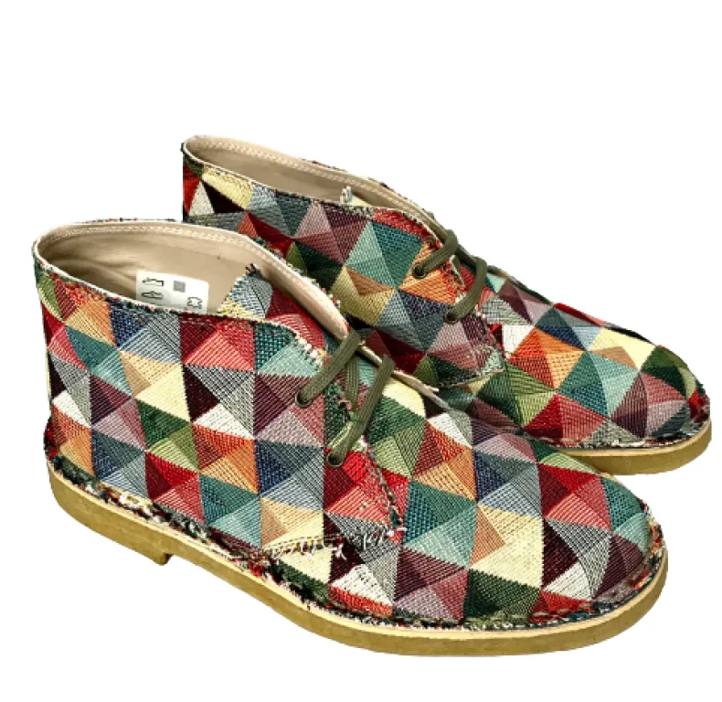 Handmade Ankle Boot Rombi Mix