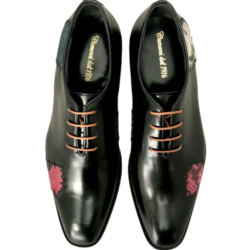 Handmade Lace-up With Patches - Luxury Line