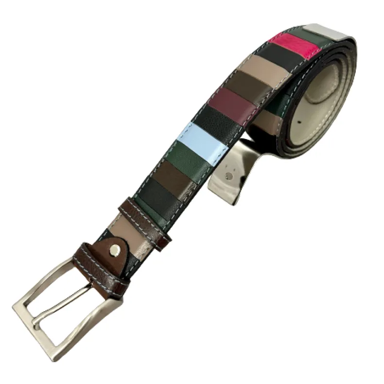 Handmade Leather Belt Multi 6