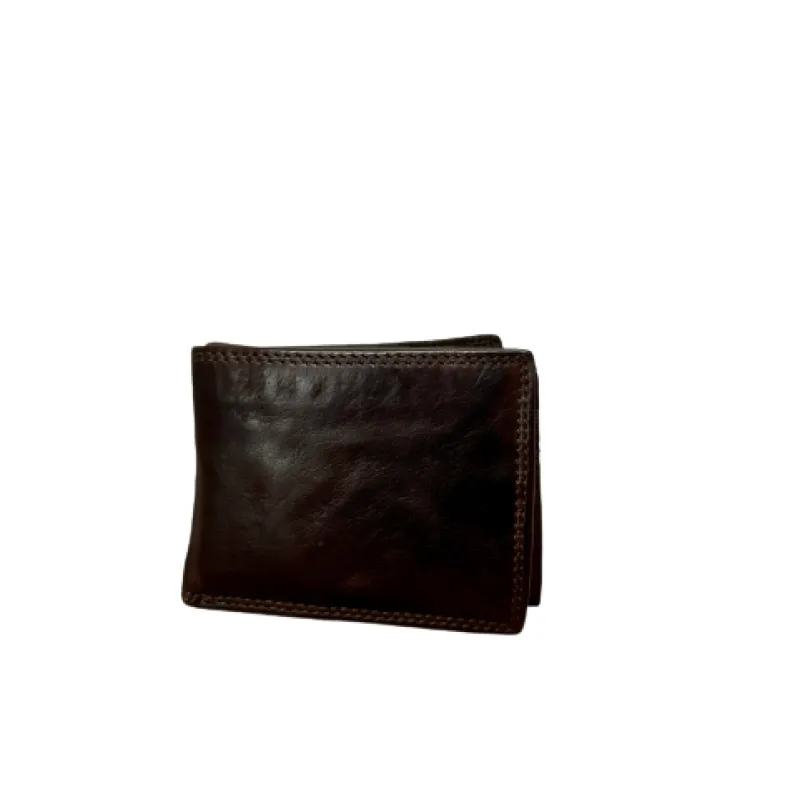 Handmade Wallet In Washed Leather S