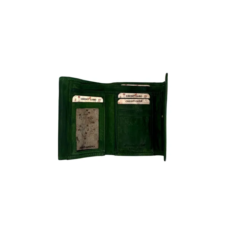 Handmade Wallet In Washed Leather