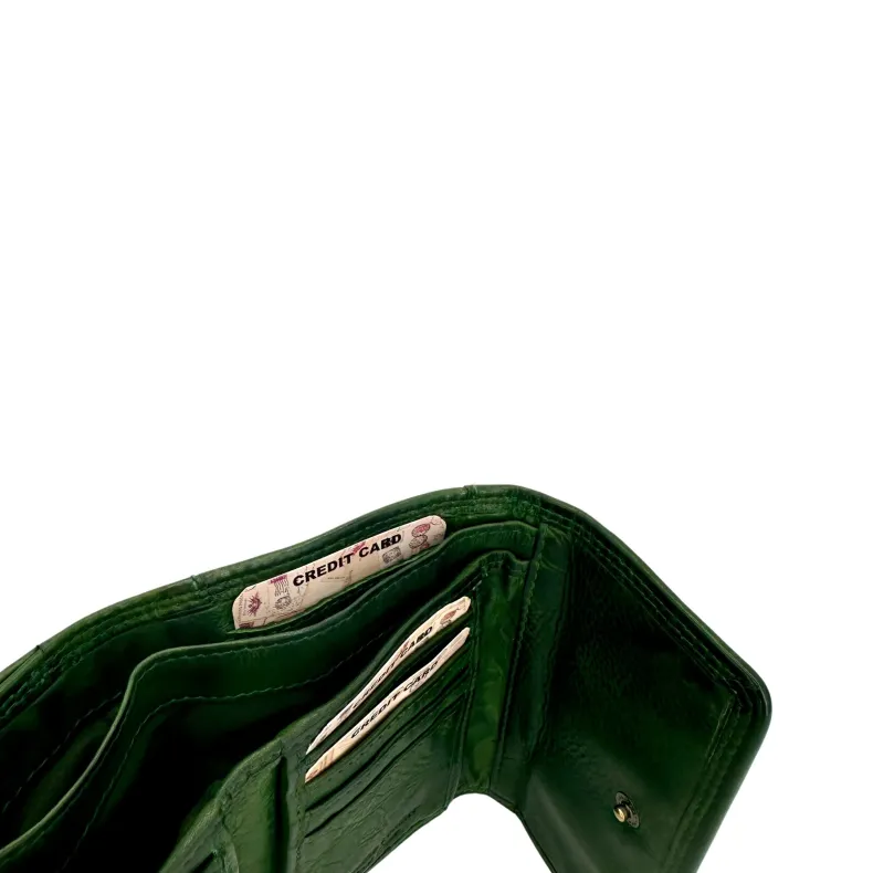 Handmade Wallet In Washed Leather