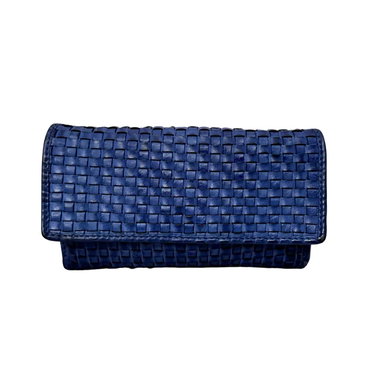Handmade Wallet In Woven Leather