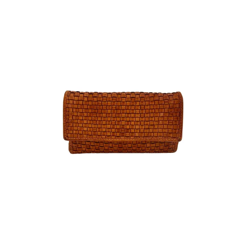 Handmade Wallet In Woven Leather