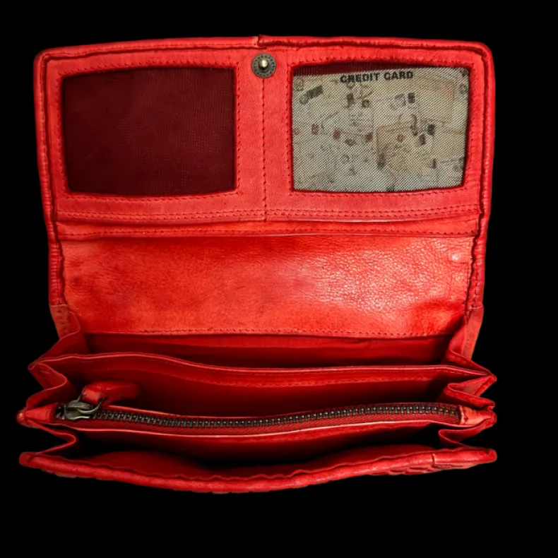 Handmade Wallet In Woven Leather