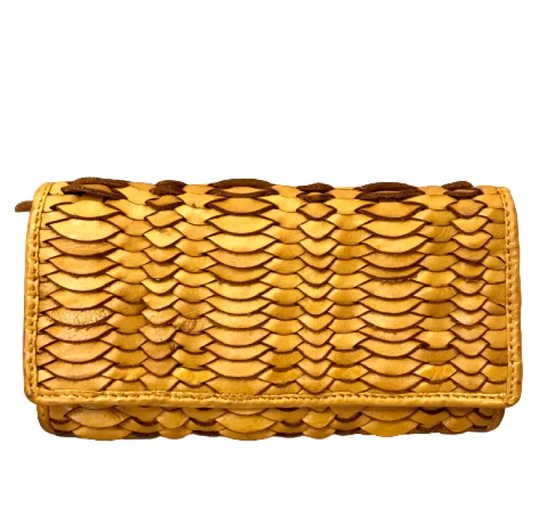 Handmade Wallet In Woven Leather