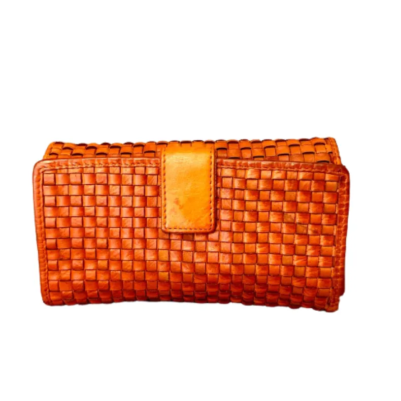 Handmade Wallet In Woven Leather