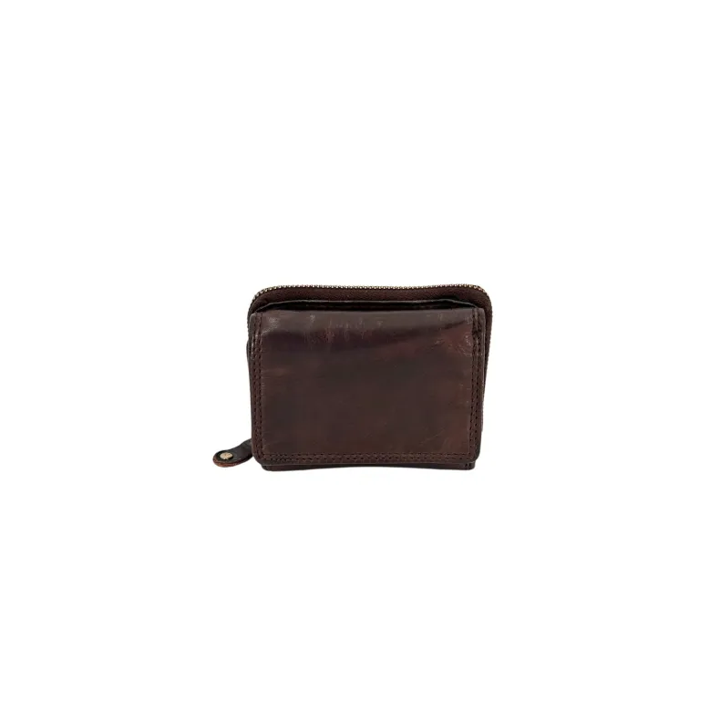 Handmade Wallet In Washed Leather