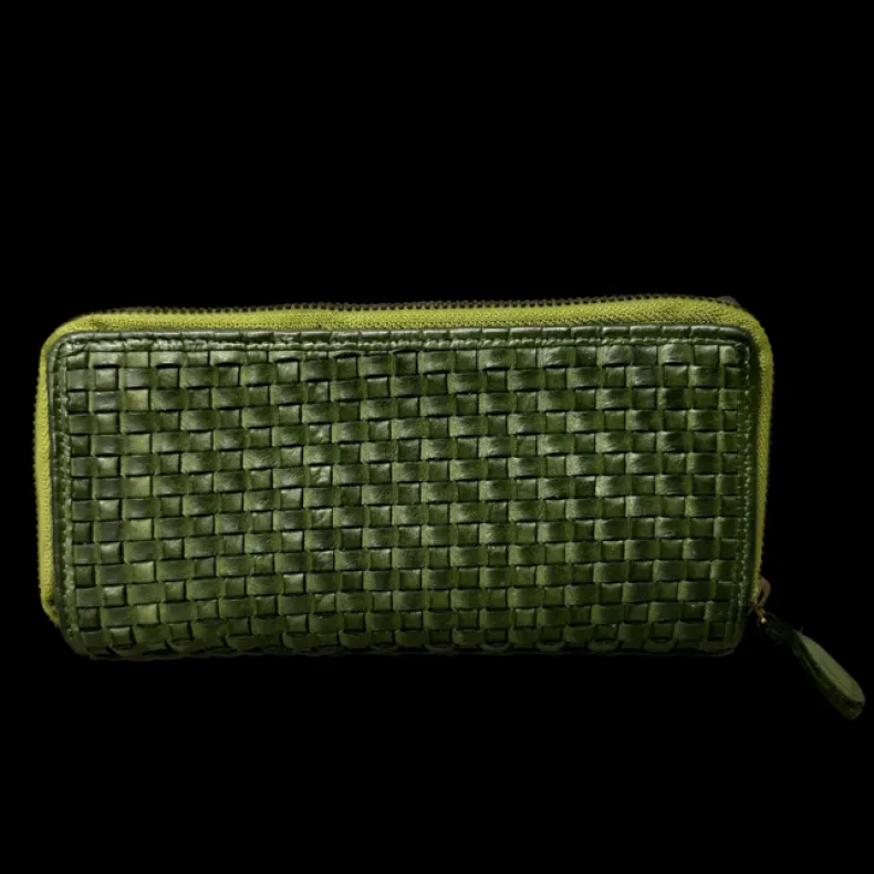 Handmade Wallet In Woven Leather