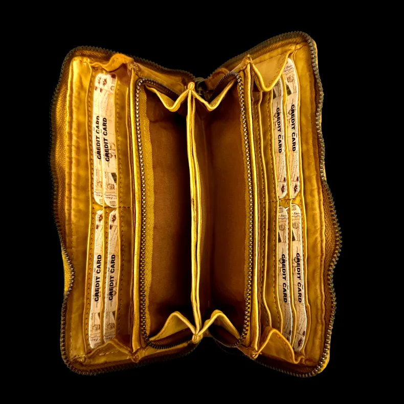 Handmade Wallet In Woven Leather