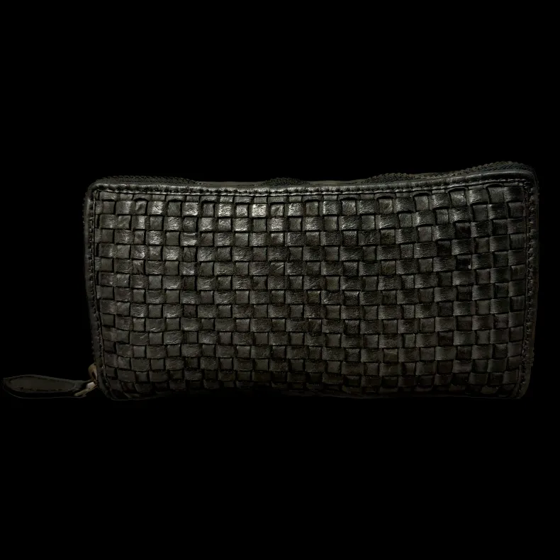 Handmade Wallet In Woven Leather