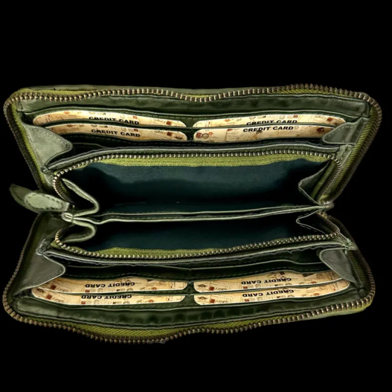 Handmade Wallet In Woven Leather