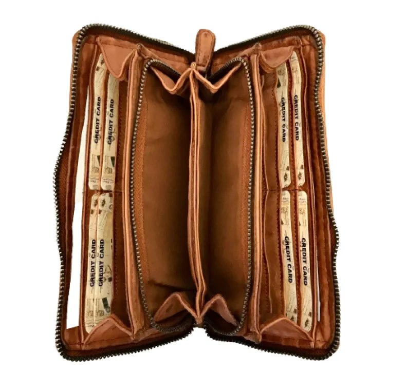 Handmade Wallet In Woven Leather