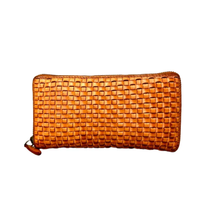 Handmade Wallet In Woven Leather