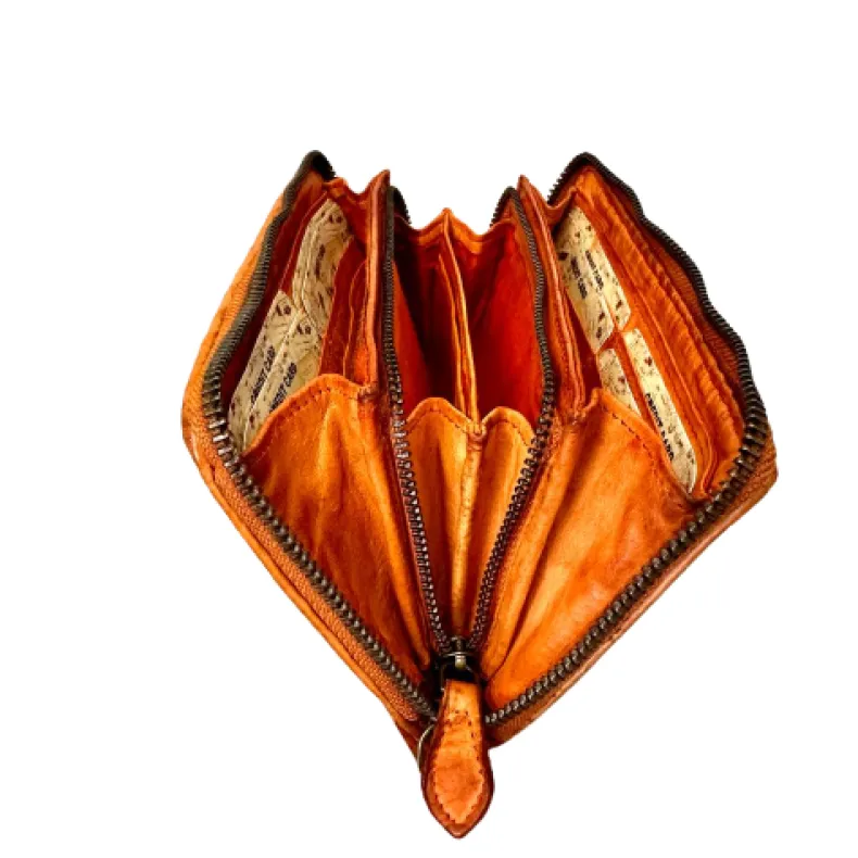 Handmade Wallet In Woven Leather