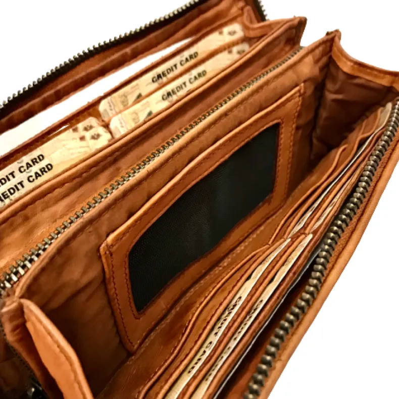 Handmade Wallet In Woven Leather