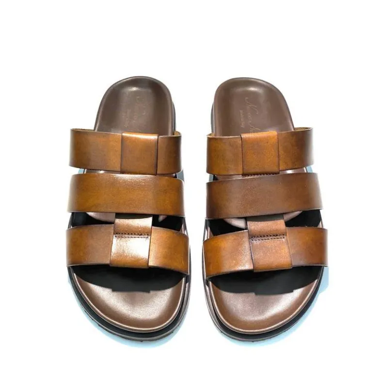 Leather Slipper With Anatomic Insole