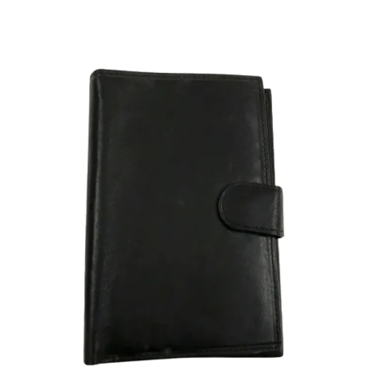 Leather Wallet With Passport Holder
