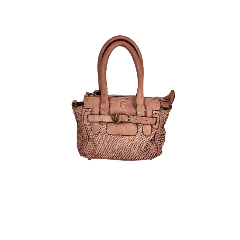 Lili Minibag – Woven Leather