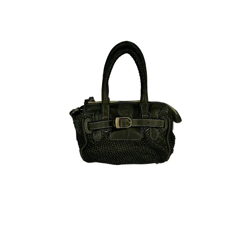 Lili Minibag – Woven Leather