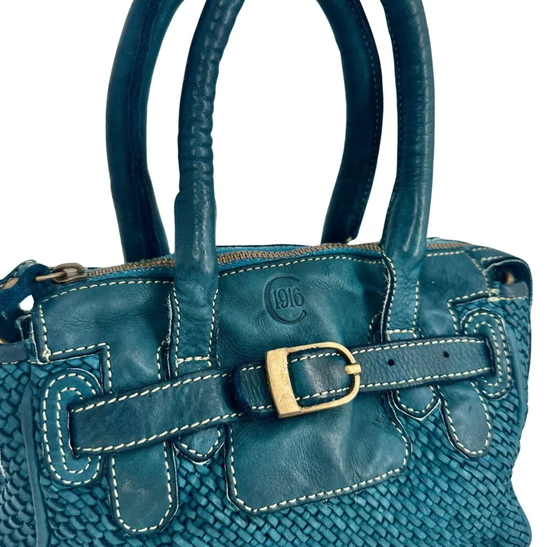 Lili Minibag – Woven Leather