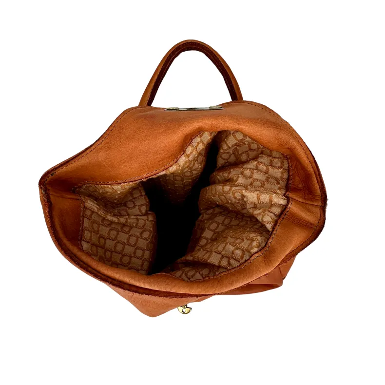 London – Soft Double Compartment Handcrafted Backpack