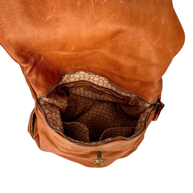 London – Soft Double Compartment Handcrafted Backpack