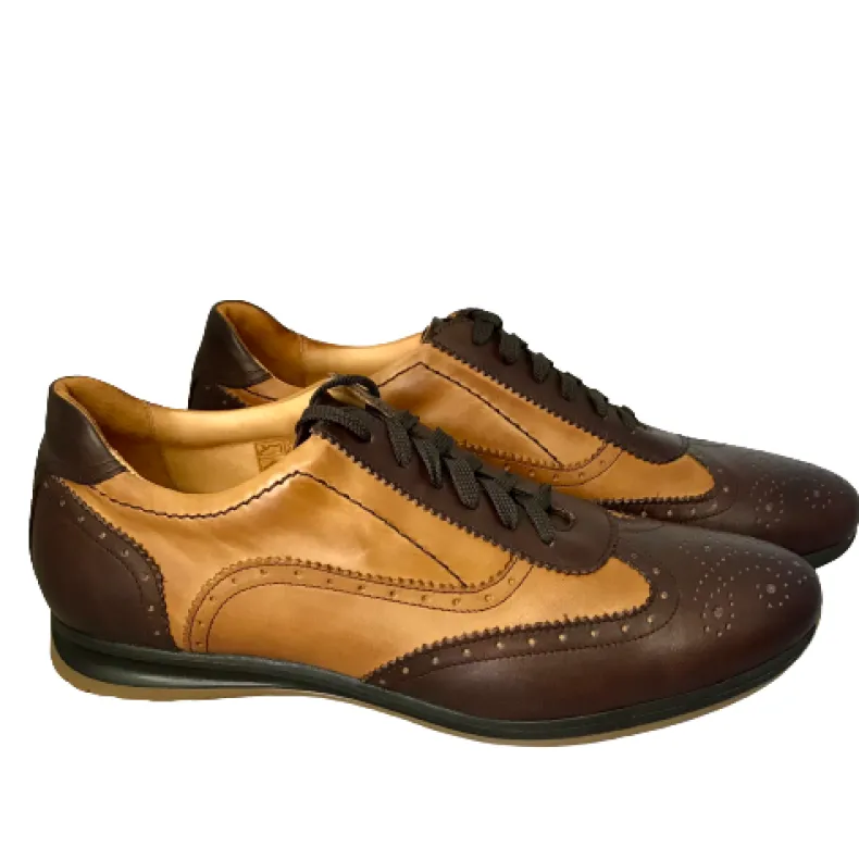 Low Leather / Brown Sneakers