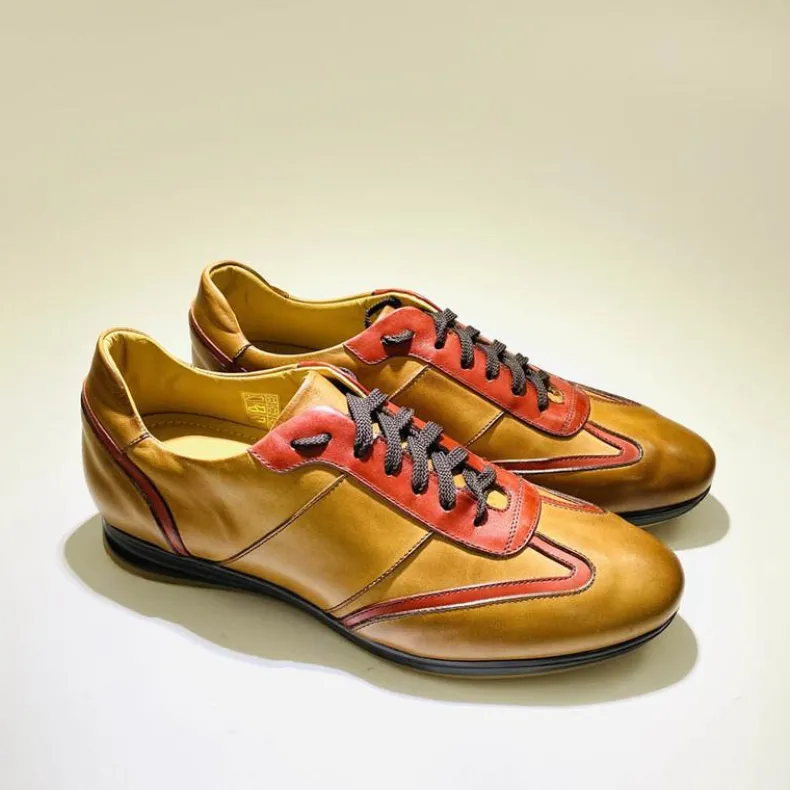 Low Leather Sneakers