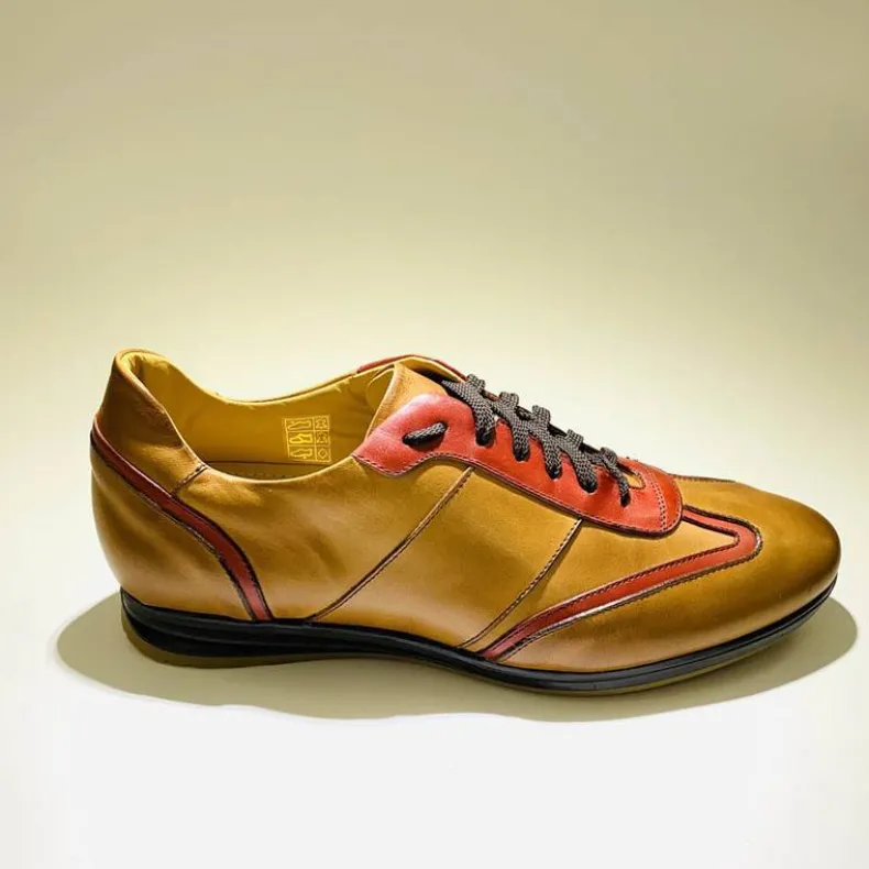 Low Leather Sneakers