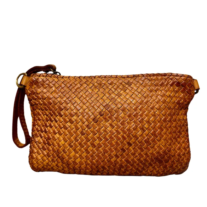 Maya Small – Woven Clutch Bag