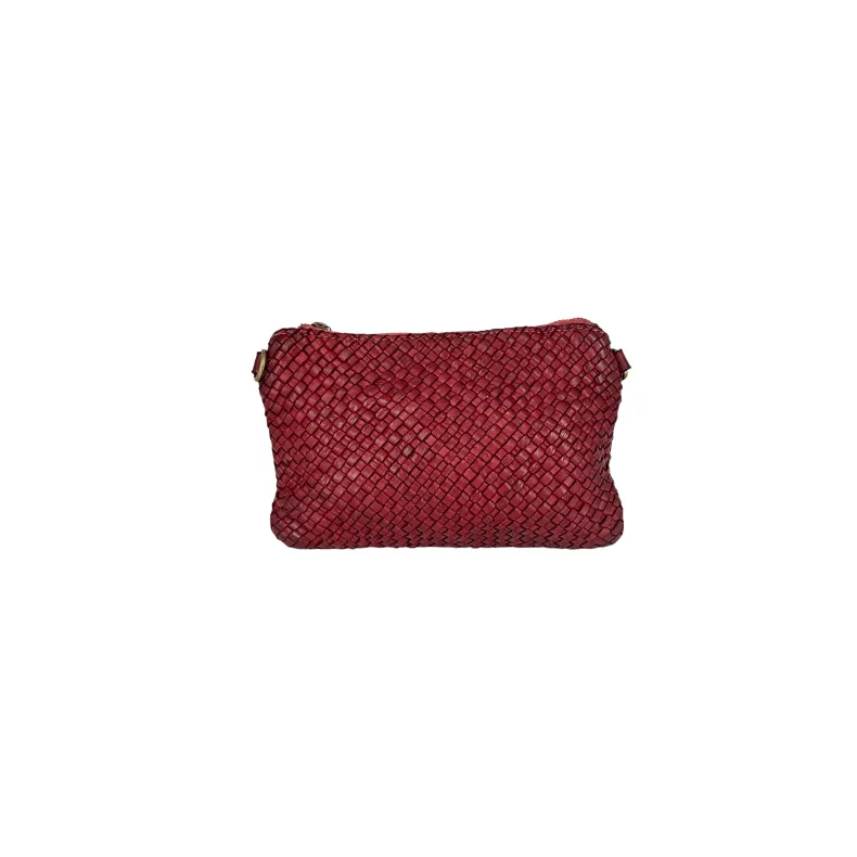 Maya Small – Woven Clutch Bag