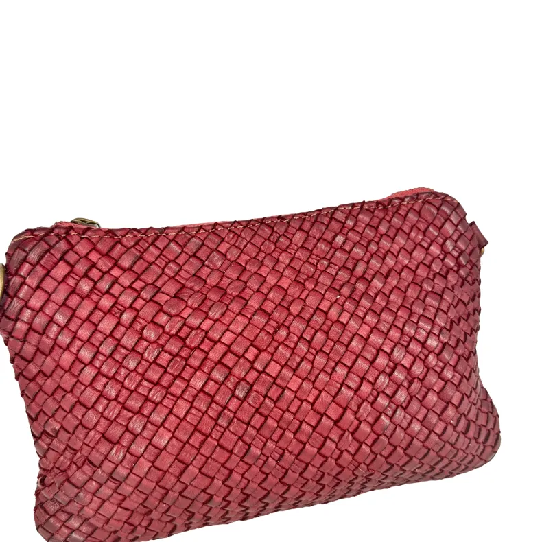 Maya Small – Woven Clutch Bag