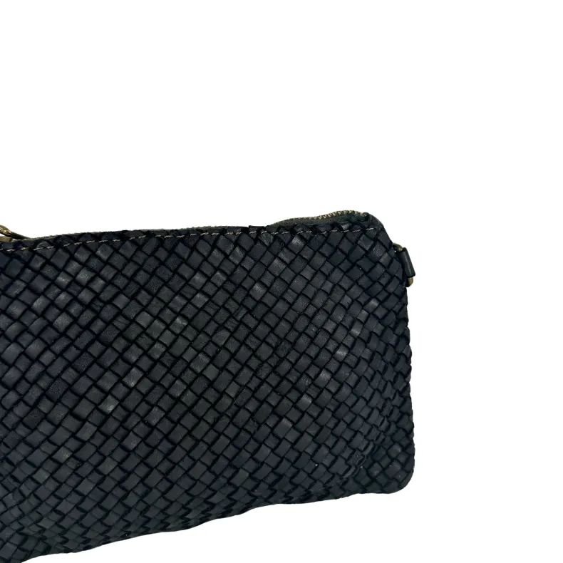 Maya Small – Woven Clutch Bag