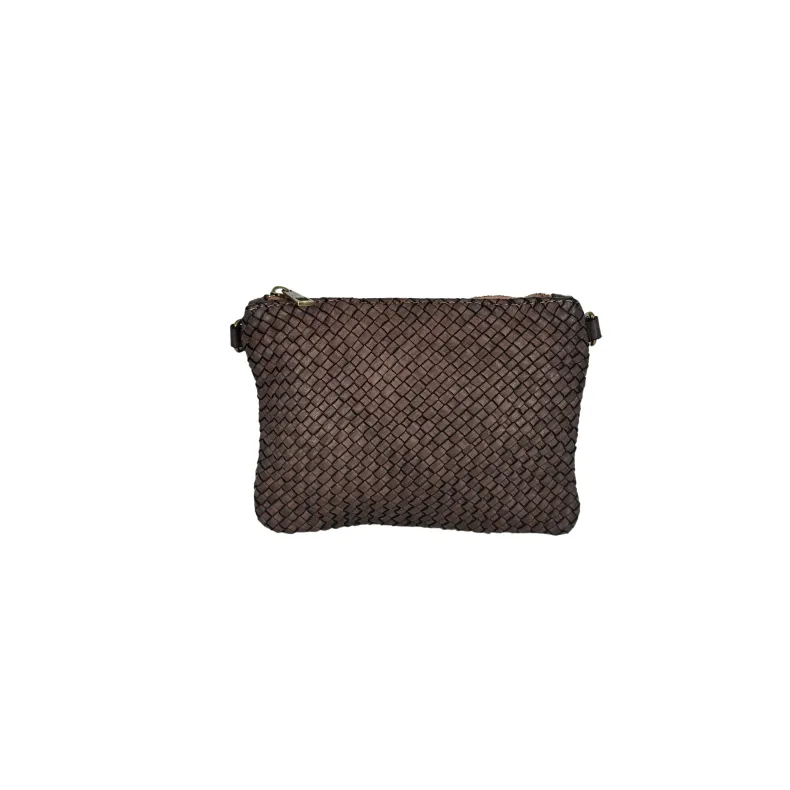 Maya Small – Woven Clutch Bag