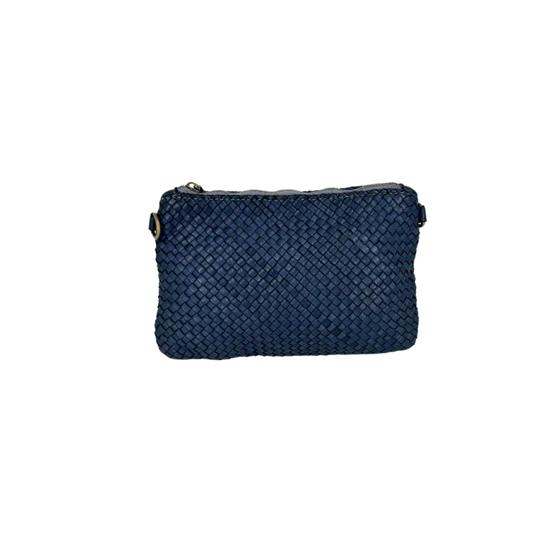 Maya Small – Woven Clutch Bag