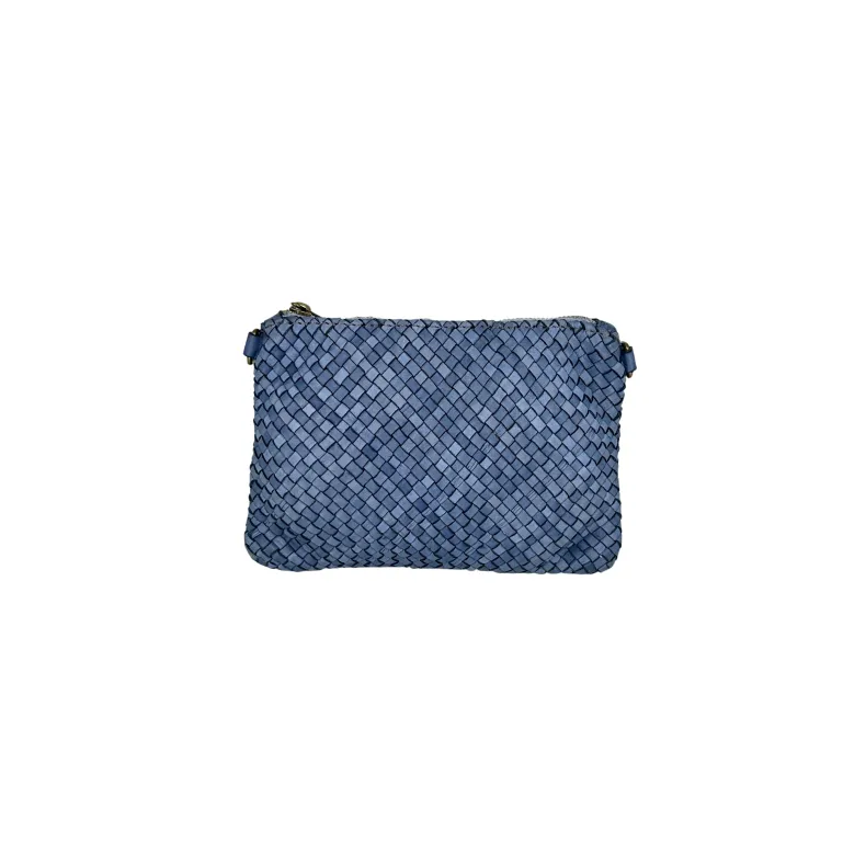 Maya Small – Woven Clutch Bag