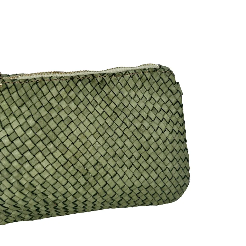Maya Small – Woven Clutch Bag