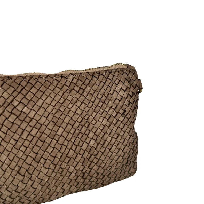 Maya Small – Woven Clutch Bag